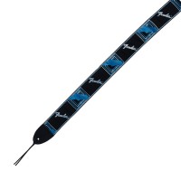 Fender Monogrammed Strap. Black/Light Grey/Blue Kaiš za gitaru